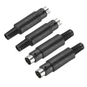 683867966629 UXCELL Video Din Mini Male Socket Pin Plug