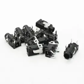 700955608435 UXCELL Pcb Panel Mount Pin Female Socket Stereo