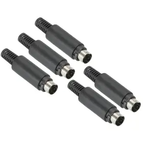 723115128024 UXCELL Video Din Mini Male Socket Pin Signal Tv