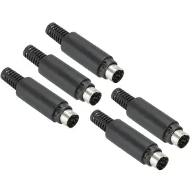 723115128048 UXCELL Video Din Mini Male Socket Pin Signal Tv