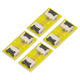 Uxcell 745060534576 Ffc Fpc Extension Board Pcb Extend Connector 6pin 0.5mm Pitch Single Side 4pcs