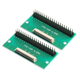 767153852084 UXCELL Ffc Fpc Connector Board Pin Double Row