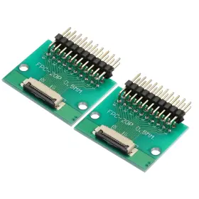 767153852220 UXCELL Ffc Fpc Connector Board Pin Double Row