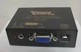 280504 VANCO Vga Audio Extender Rcvr Xmitter Power Baluns #3