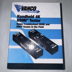 741835116428 VANCO Handheld Hdmi Tester Troubleshoot Hdcp