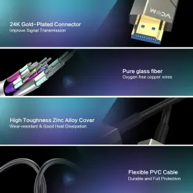 895182205383 VCOM Hdmi Optical Cable Aoc Cord #2