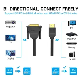 059821000213 VENTION Directional Hdmi Dvi Cable High Male #2