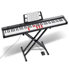 197988413233 VEVOR Key Digital Piano Keyboard Semi Electric