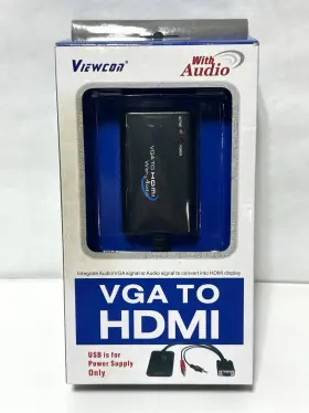 VE704 VIEWCON Vga Hdmi Converter Audio Up