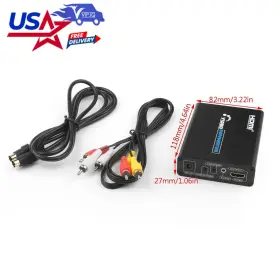 E201-B008-US VIPJQ Rca Video Cvbs Audio Hdm Converter Plug Ui