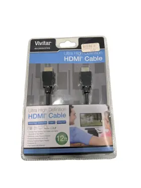 VIV-HDMI-12-R VIVITAR Ultra High Definition Cable #2