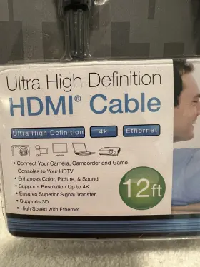 VIV-HDMI-12-R VIVITAR Ultra High Definition Cable #3