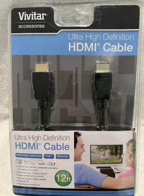 VIV-HDMI-12-R VIVITAR Ultra High Definition Cable