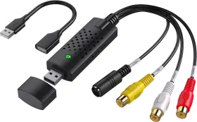 BR116 VIXLW Vhs Digital Converter Rca Usb Capture Card Video