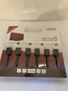 8-FT VIZIO Ultra High Hdmi Cable Feet Connectors Gaming