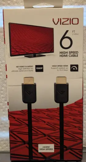 TXCH6E-C2 VIZIO High Hdmi Cable Maximum Performance Up Gbps