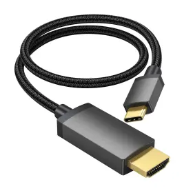 Vorothin Roo56 Short Usb C To Hdmi Cable 4k 1.5ft Slim Usbc Male Compati Vorothin Roo56 Short Usb C To Hdmi Cable 4k 1.5ft Slim Usbc Male Compati