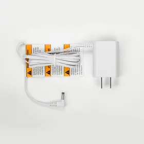 Vtech Vt05uus06040 Replacement Power Cord For Audio Baby Monitor Dm111 Dm112 White