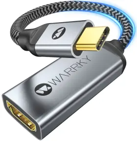 Warrky Warrky-av-ch03wf Usb C To Hdmi Adapter 4k Anti-interference Gold-plated Connector Type To Warrky Warrky-av-ch03wf Usb C To Hdmi Adapter 4k Anti-interference Gold-plated Connector Type To