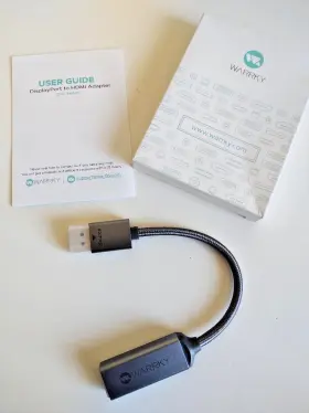 Warrky Warrky-av-dh01 Displayport To Hdmi Adapter Cable Dho Series Warrky Warrky-av-dh01 Displayport To Hdmi Adapter Cable Dho Series
