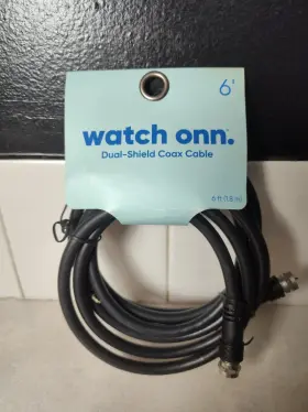 AVAC06100008400 WATCH ONN Dual Shield Coax Cable