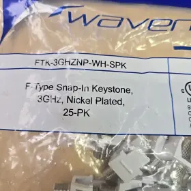 FTK-3GHZGP-WH WAVENET Snap Keystone #3