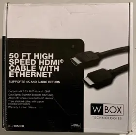 OE-HDMI50 WBOX TECHNOLOGIES High Hdmi Cable Ethernet