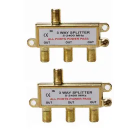 10041312D WEVZENEY Coaxial Cable Splitter Stb Tv Satellite