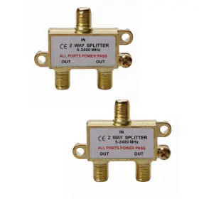 787937404988 WEVZENEY Coaxial Cable Splitter Stb Tv Satellite