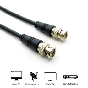 10X4-02125 COM Wholesalecables Bnc Coaxial Cable Male