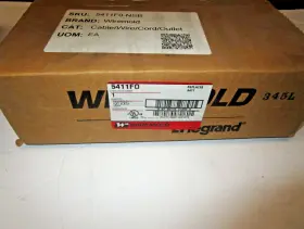 5411F0 WIREMOLD Nsb Cable Wire