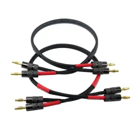 W-080 WJSTN Banana Plug Speaker Cable Tinned