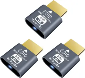 445036149164 WOIEYEKS Pack Hdmi Dummy Plug Hdr Virtual Edid