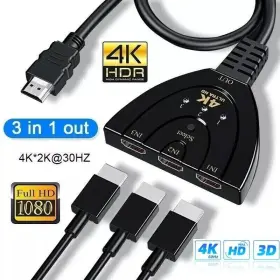 43272660 WOLLGORD Hdmi Selector Switch Port High Splitter