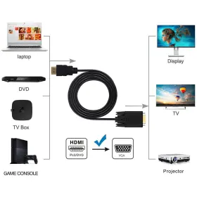 602191971406 WONLYUS Hdmi Vga Cable Male Video Adapte #2