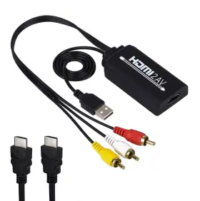 687345925382 WONLYUS Hdmi Rca Converter Cable Cvb