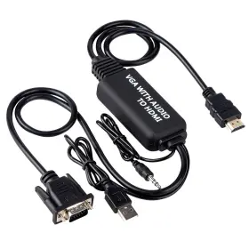 MOIB-1747 WONLYUS Vga Hdmi Adapter Cable Audio Laptop Monitor