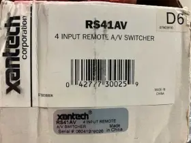 042777300259 XANTECH Remote Switcher Box #3