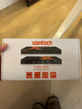 XT-SW21-4K18G XANTECH Hdmi Switch Audio Breakout Box