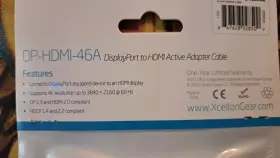 847628028500 XCELLON Display Port Male Hdmi Female Adapter Dp #3
