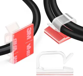 WCL5-CLEAR-60P XHF Adhesive Cable Wire Clips