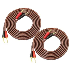 Xmsjsiy 724723842999 Hifi Ofc Speaker Cable With Banana Plug To Pin Type 4mm Banana Xmsjsiy 724723842999 Hifi Ofc Speaker Cable With Banana Plug To Pin Type 4mm Banana