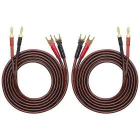 738632121694 XMSJSIY Hifi Ofc Speaker Wire Spade Plug Banana 738632121694 XMSJSIY Hifi Ofc Speaker Wire Spade Plug Banana