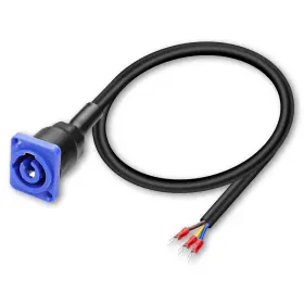 Xmsjsiy Xmsjsiy-3c Powercon Input Female Panel Mount To Y Spade Plug Cord 20a/250v 3 Xmsjsiy Xmsjsiy-3c Powercon Input Female Panel Mount To Y Spade Plug Cord 20a/250v 3