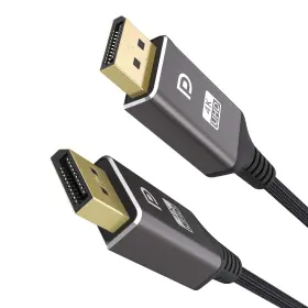 Xoupfore Dpcablehk01 Displayport Cable 1.2 6.6ft High Speed To Nylo