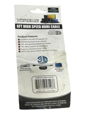 805106581466 XTREME CABLES Hdmi Cable High Ethernet #2