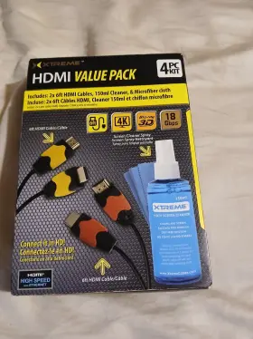 85542 XTREME CABLES Hdmi Cleaning Spray Micro Fiber Pack