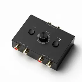 Y.d.f 719081441380 2 1 -in-1 -out Rca Stereo Audio Switch Switcher Passive Speaker Manua Y.d.f 719081441380 2 1 -in-1 -out Rca Stereo Audio Switch Switcher Passive Speaker Manua
