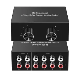 OM-143 Y.D.F Directional Rca Switch Hifi Sound Channel
