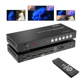 SW0401 YINKER Hdmi Quad Viewer Switcher Screen Mu
